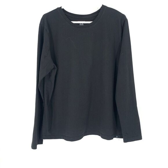 Pendleton Ladies XL Black Long Sleeve Scoop Neck Tee - Picture 1 of 7